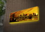 Wallity Lienzo Decorativo Iluminado con LEDs 30x90 cm Multicolor